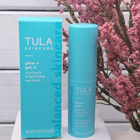 Tula Skincare Glow + Get it Cooling & Brightening Eye Balm - Picture 1 of 5